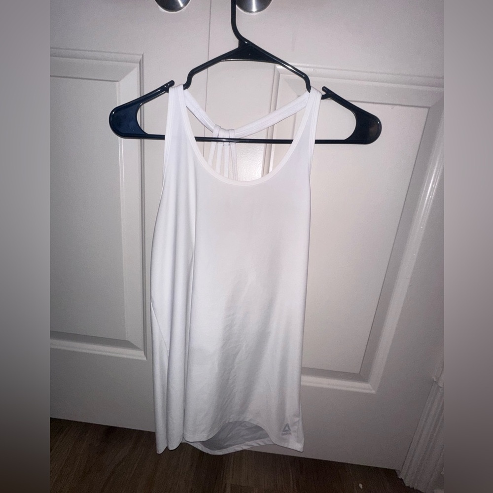 Reebok Women's White Tank Top